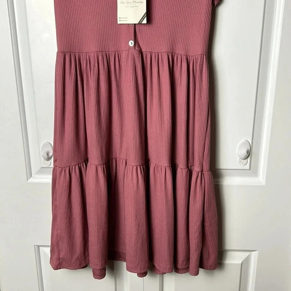 SEE YOU MONDAY tiered ruffle dress,NWT Sm,fit&Flare,cottagecore,prairie,cowgirl - Picture 8 of 11